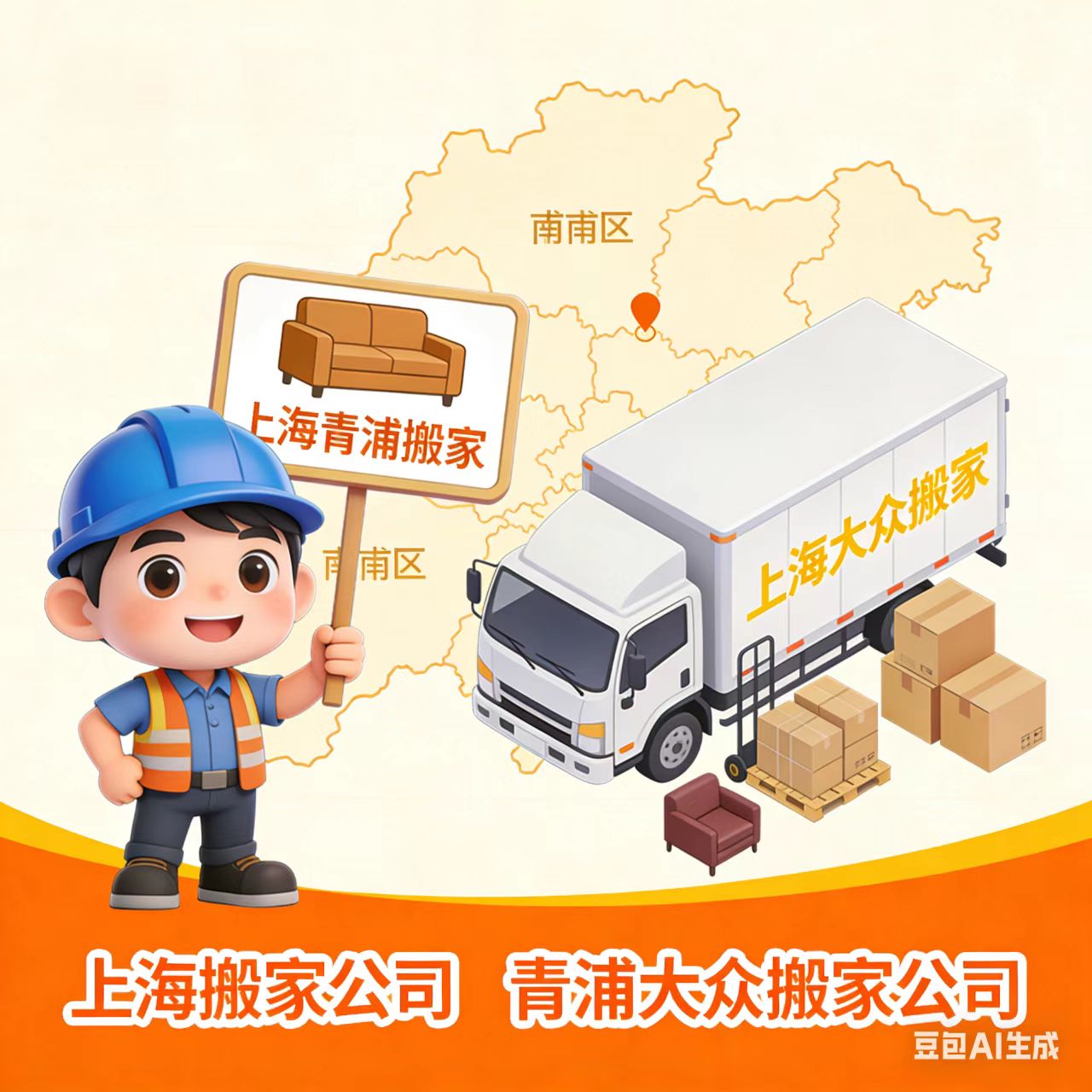 上海徐汇搬家 抖音 快手 视频号 上海大众搬家