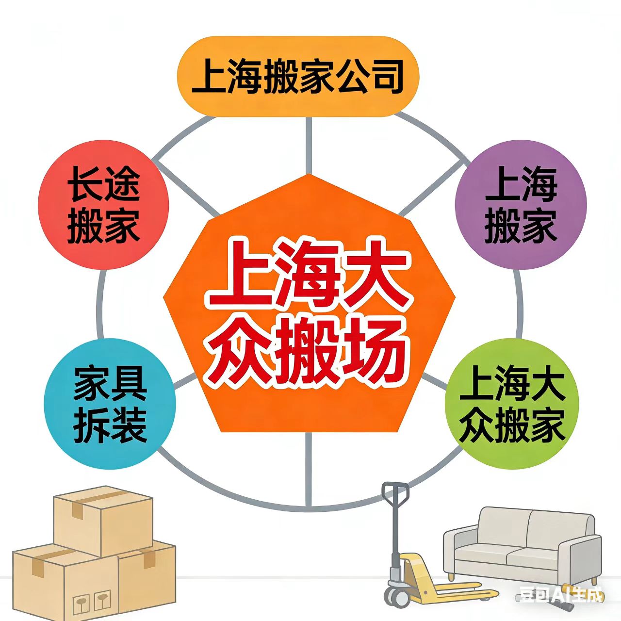 上海闵行搬家 文库 知乎 百家号 大众搬家公司