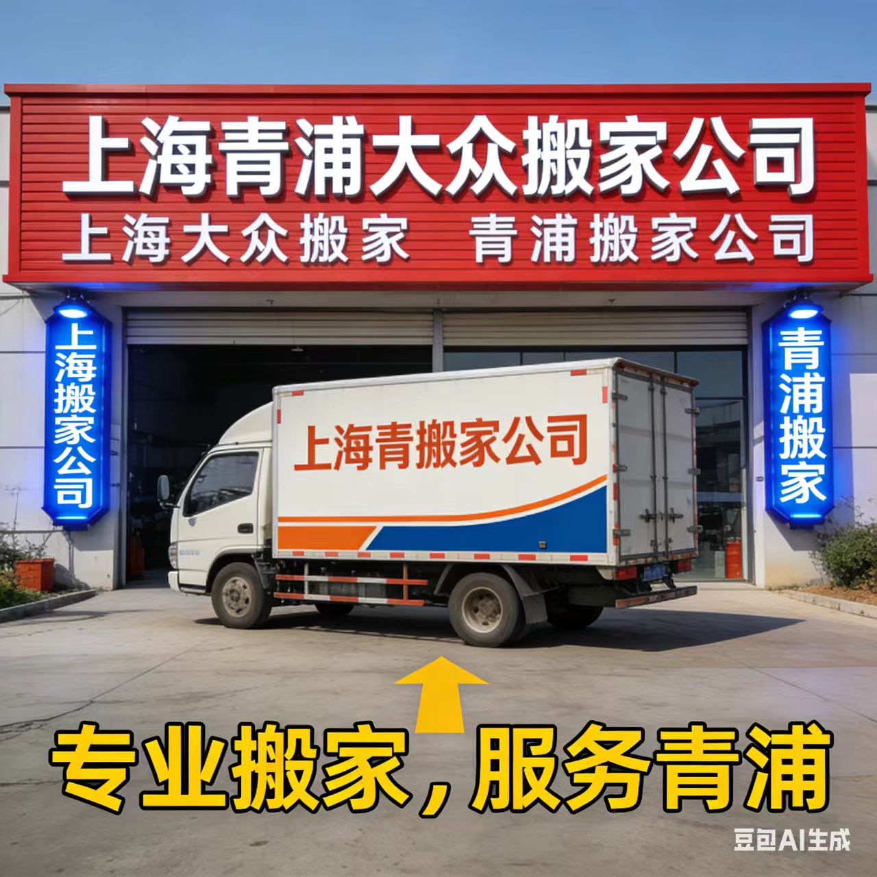 上海青浦搬家 上海居民搬家 上海搬家公司 大众搬家公司