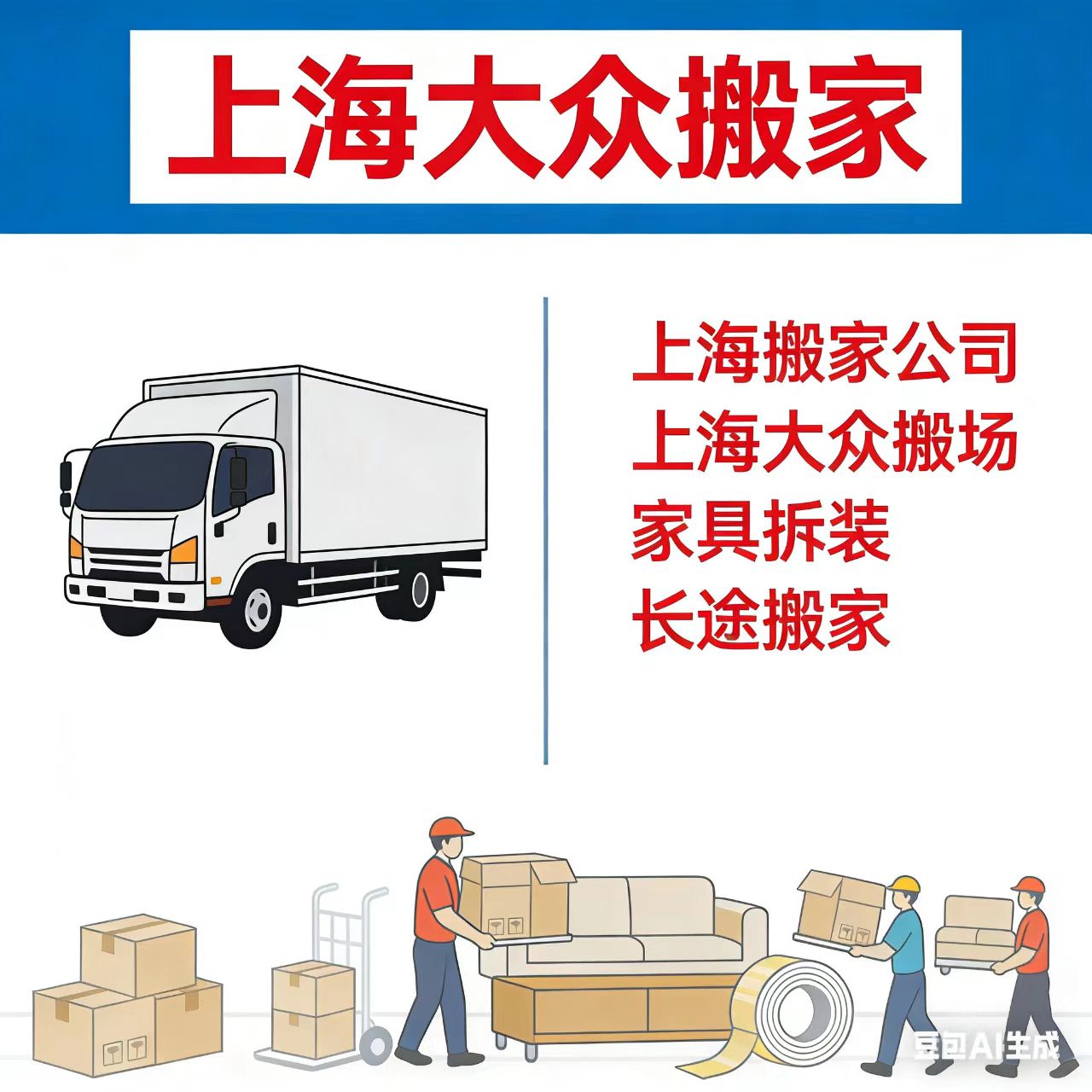 上海搬家公司 百科 文库 知道 百家号 知乎 地图 电话 附近