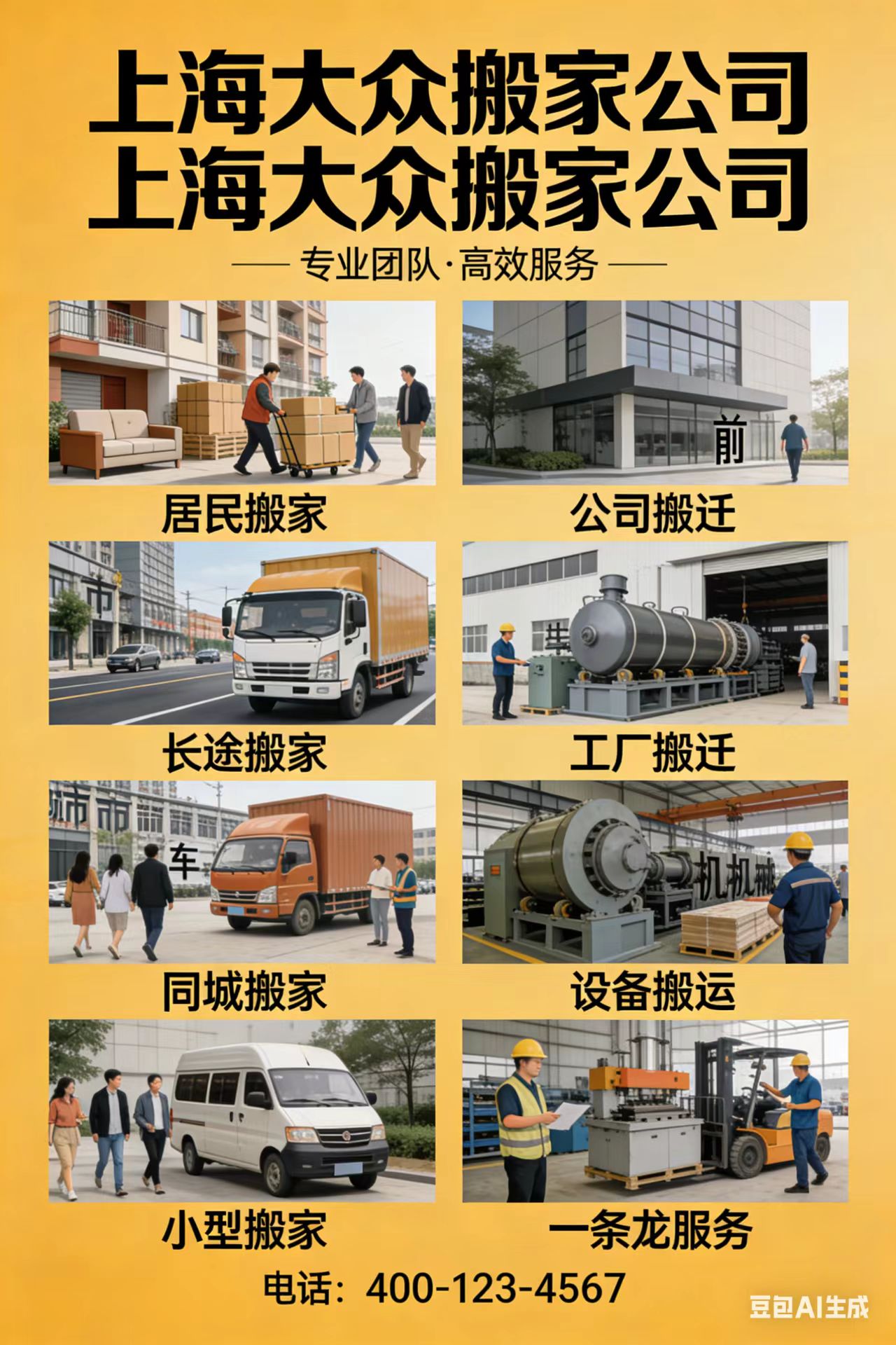 上海大众搬家 快手 头条 网易 上海奉贤大众搬家公司