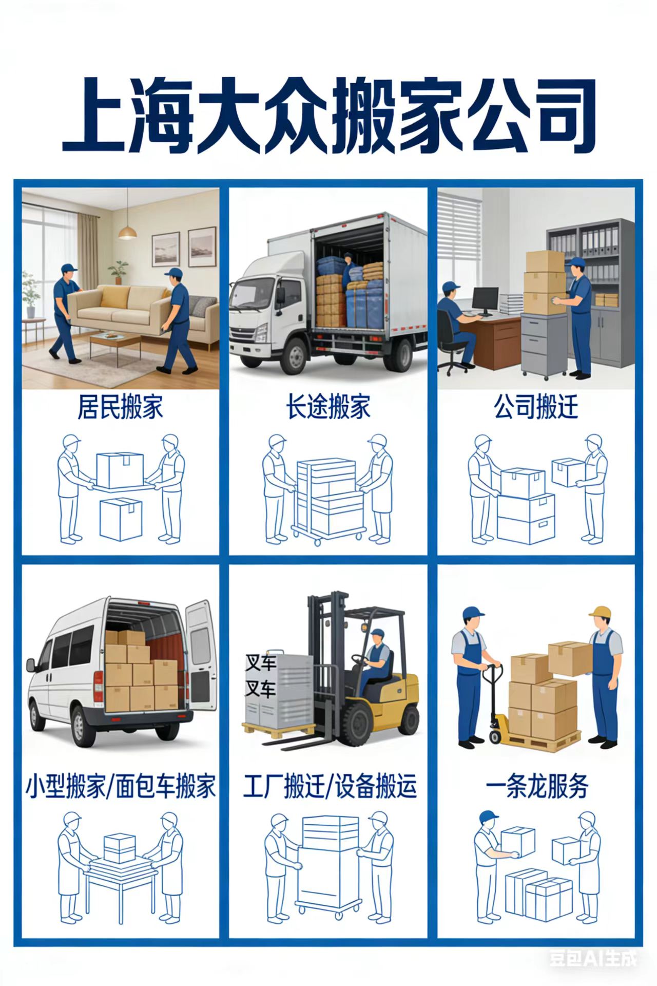 上海搬家 电话 厂家 生产 价格 费用 上海奉贤大众搬家公司