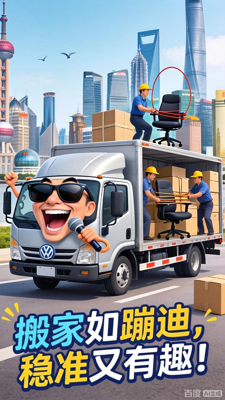 上海搬场公司 抖音 快手  视频号 上海大众搬场