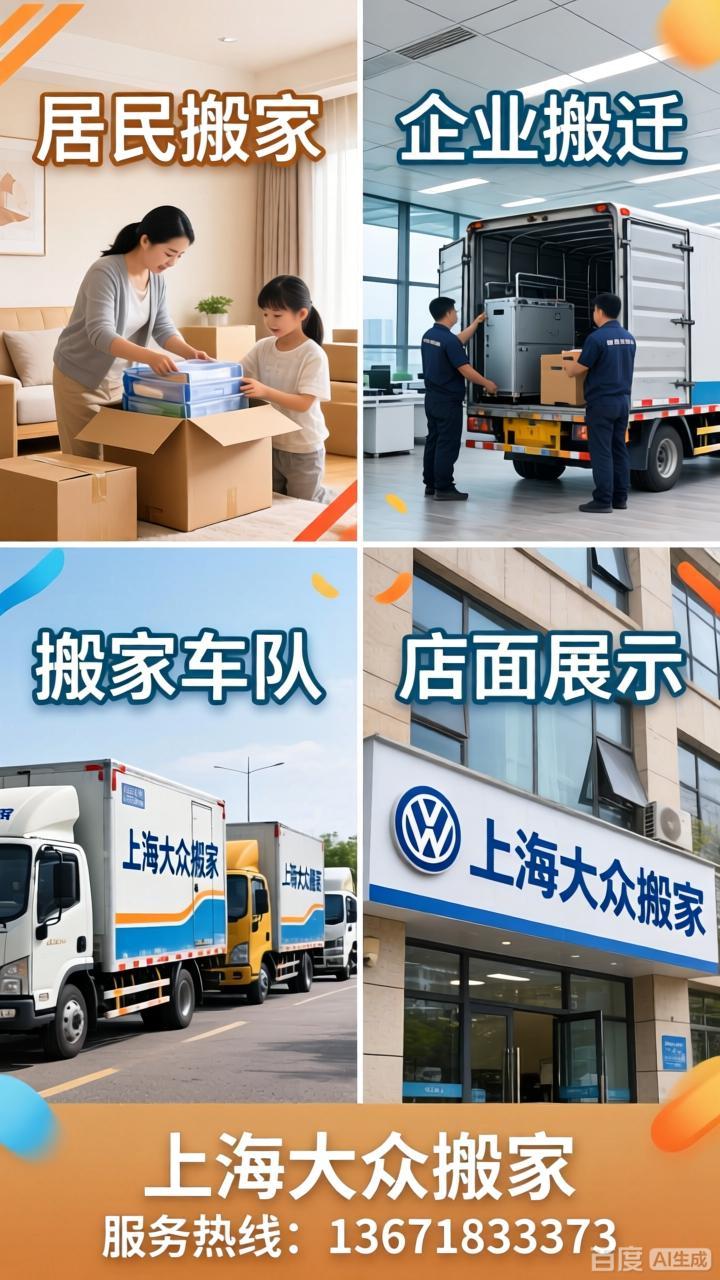 上海金山搬家 金山区搬家 上海大众搬家服务金山区各街道社区街道