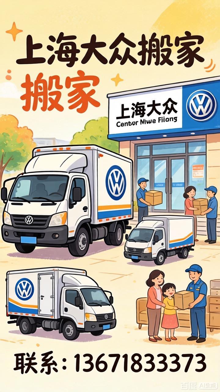 上海搬家 上海金山搬家 大众搬家公司服务金山区搬家全场景