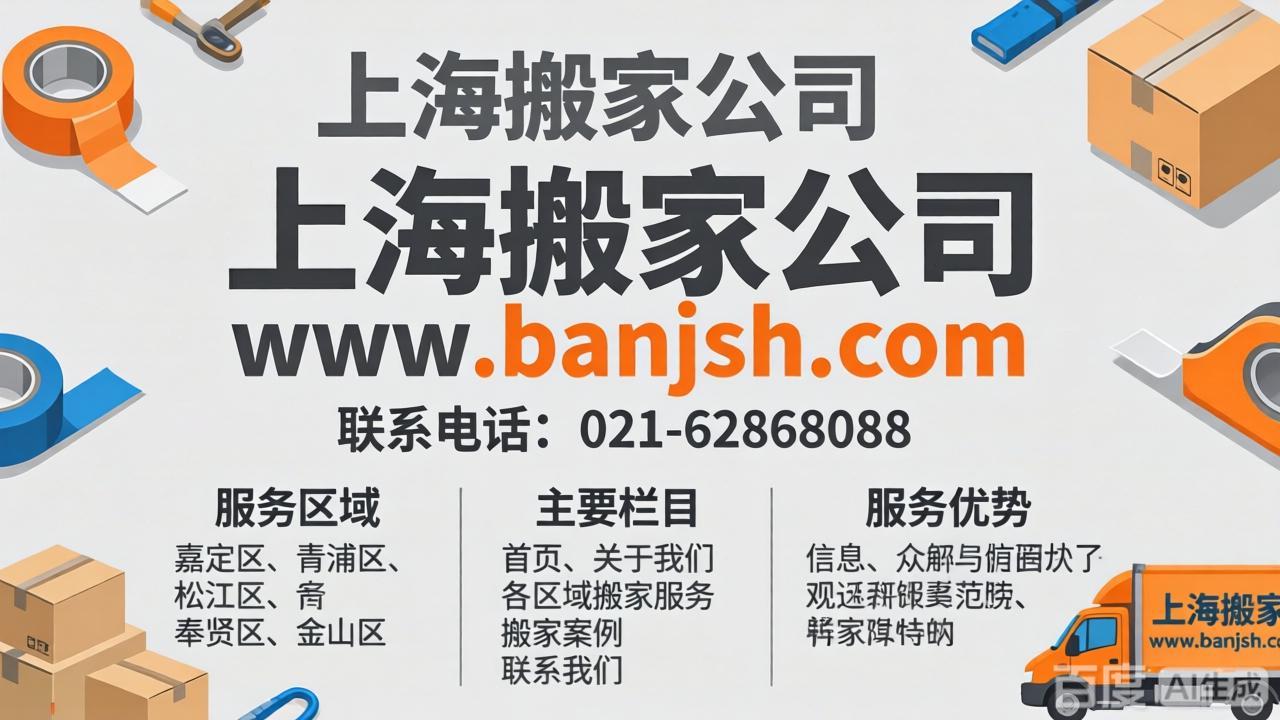 上海大众搬家服务上海市每个区域：覆盖每个街道-社区