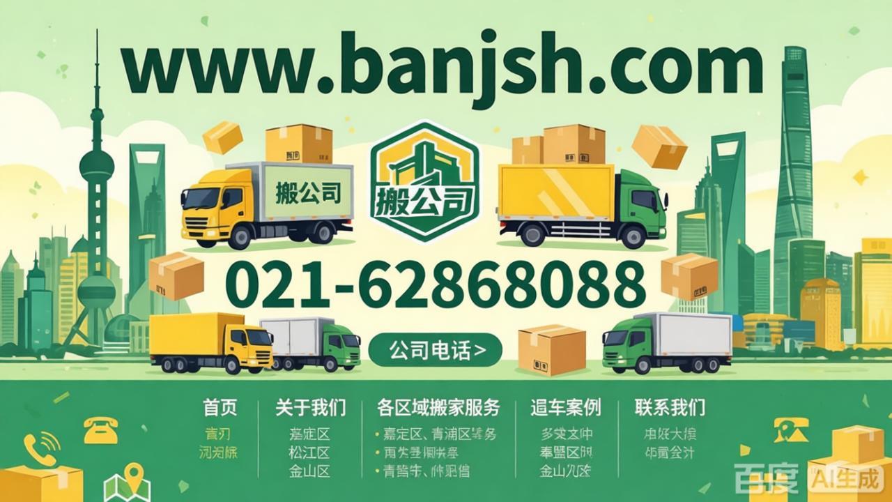 上海杨浦搬家 大众搬家服务于杨浦区各乡镇|街道|社区 无死角 全方位 一体化 不动手