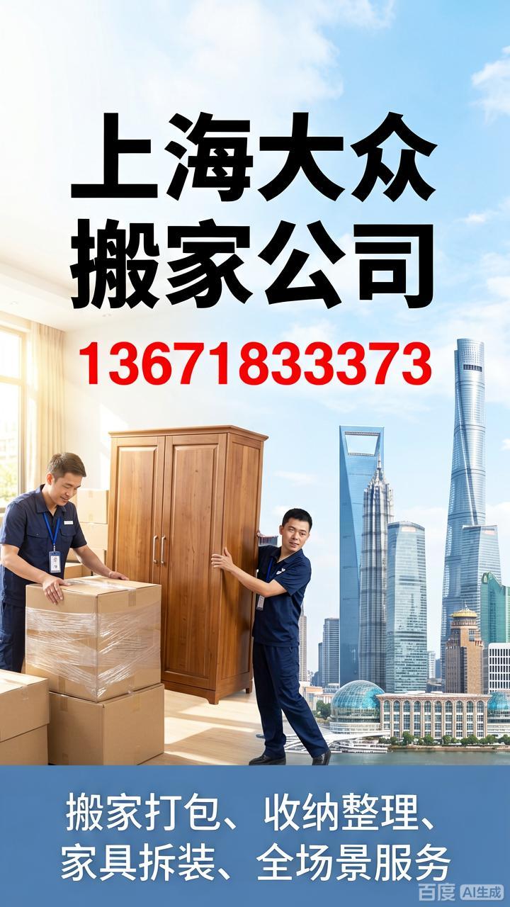 上海搬家-大众搬家公司：知乎-简书-智谱-大众点评等社交平台 大众搬家评价|评分