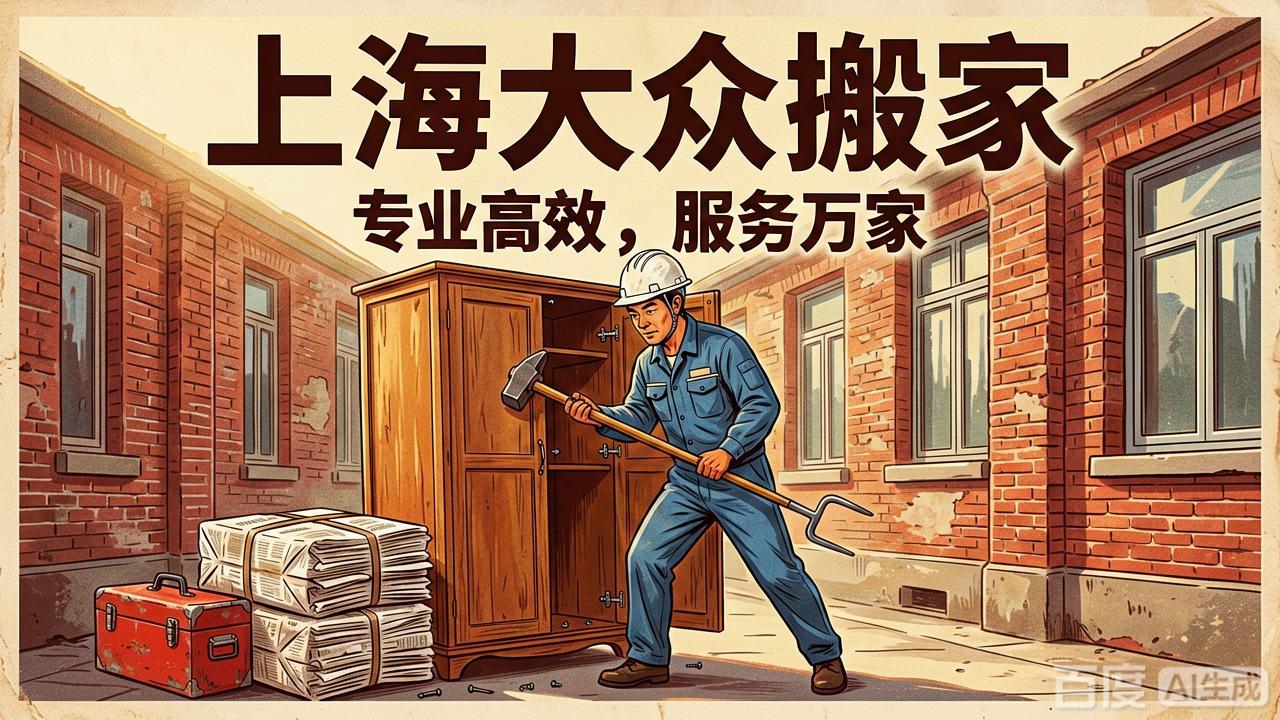 上海大众搬家在嘉定区的服务细致度较高 做到不同场景 不同安排 一对一合理服务 不浪费 亲民服务
