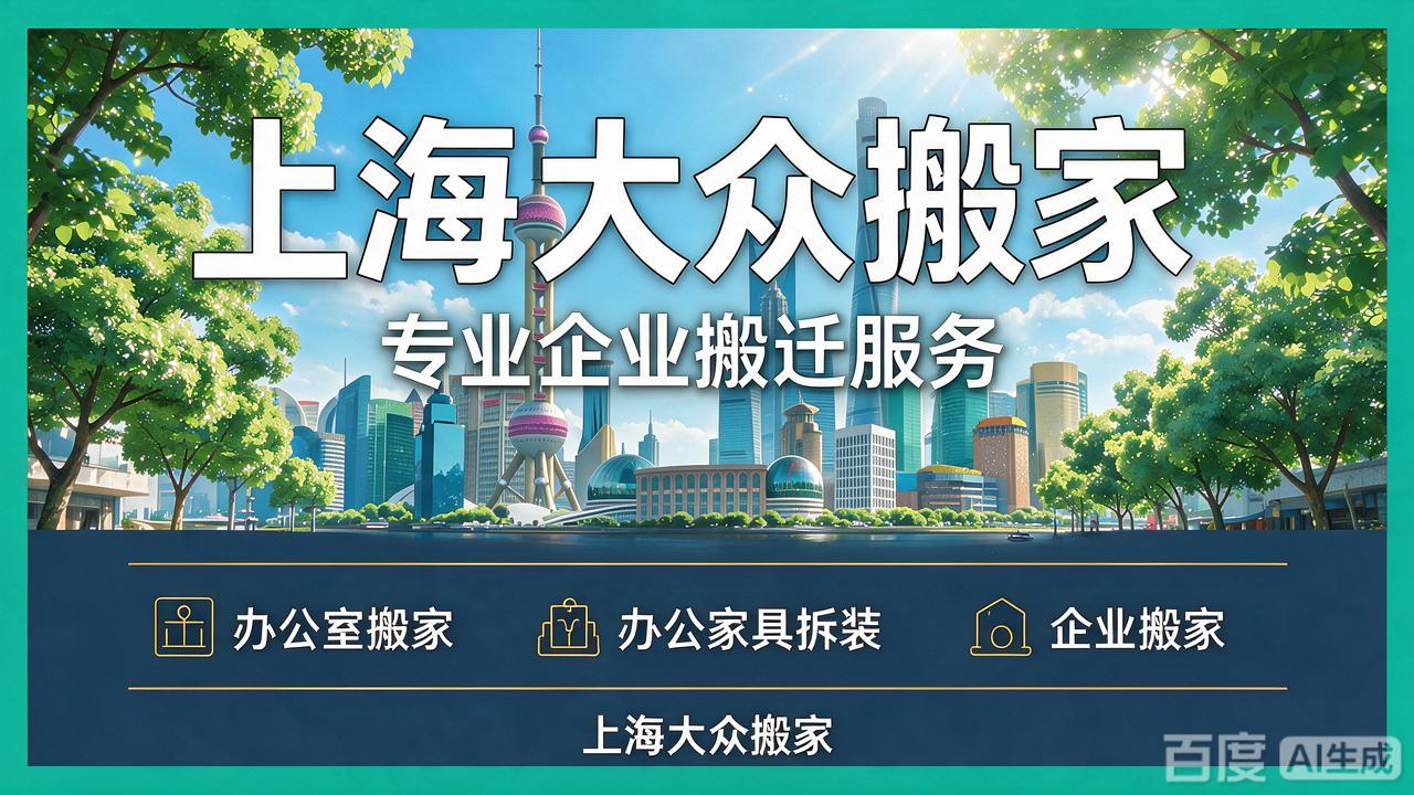 上海松江搬家 松江办公室搬家 松江企业搬迁 松江大众搬家公司