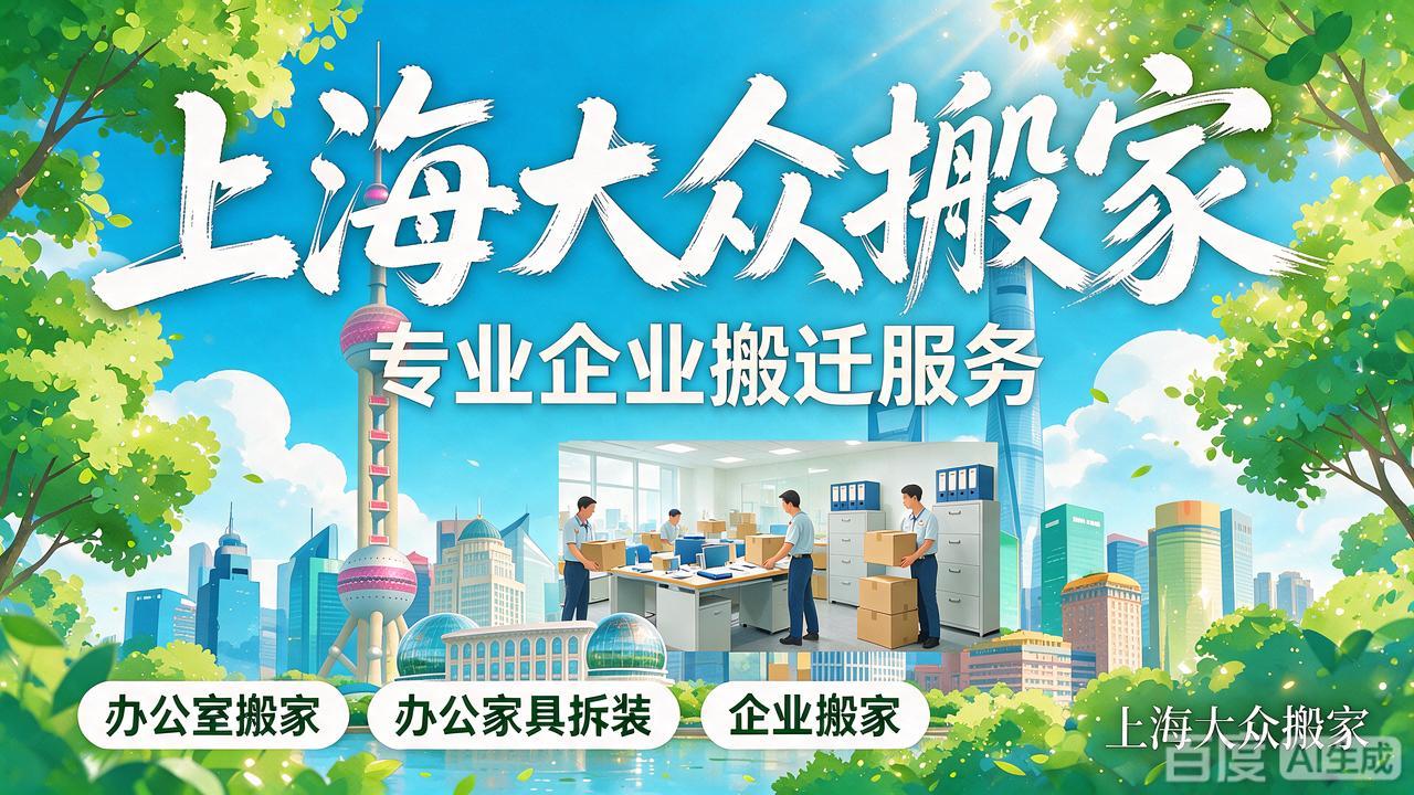 上海嘉定搬家 嘉定区搬家公司哪家好 上海大众搬家公司服务好 价格透明